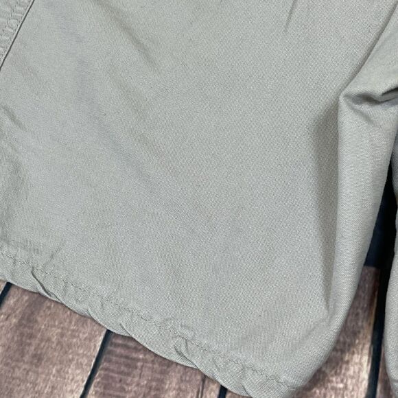 Vintage Carhartt Carpenter Canvas Shorts 34 Skater Workwear B144 Tan Khaki - Picture 12 of 14